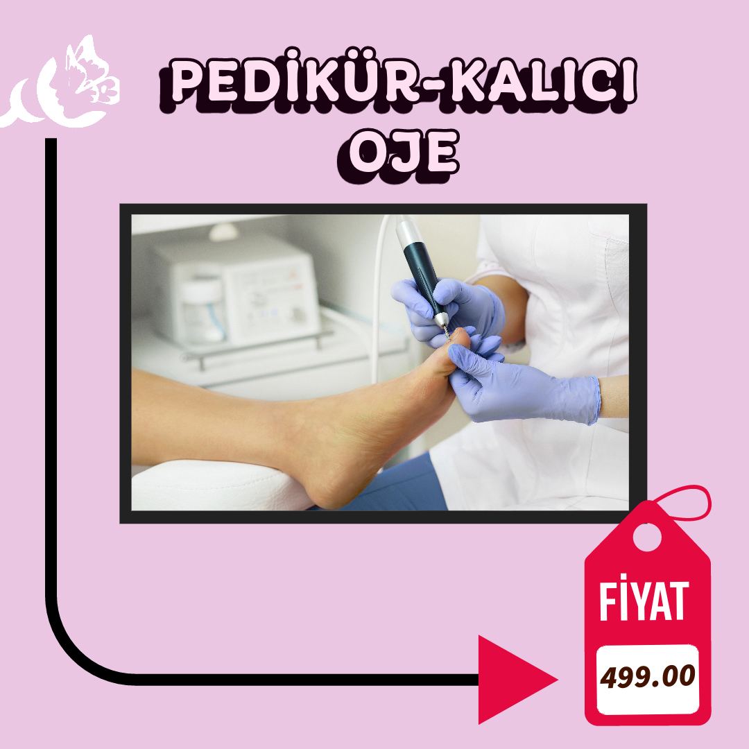 PEDİKÜR --KALICI OJE